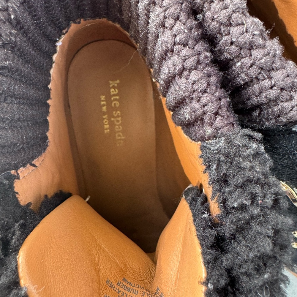 Kate Spade Willow Genuine Shearling Wedge Bootie 
S/ 7.5 - Picture 14 of 17